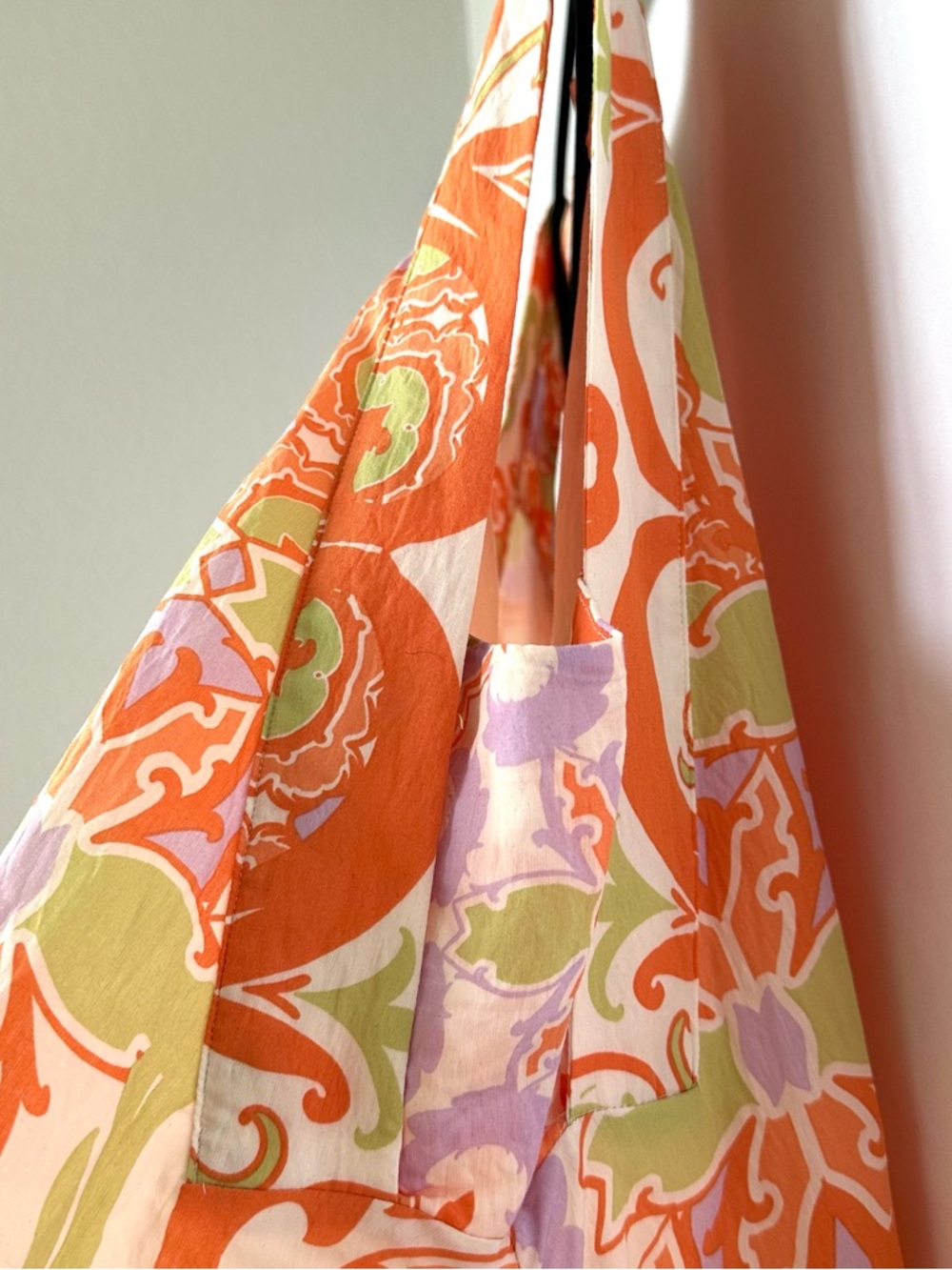 Maeve by Anthropologie Printed V-Neck Tunic Dress | XL Petite | GUC - Picture 8 of 16